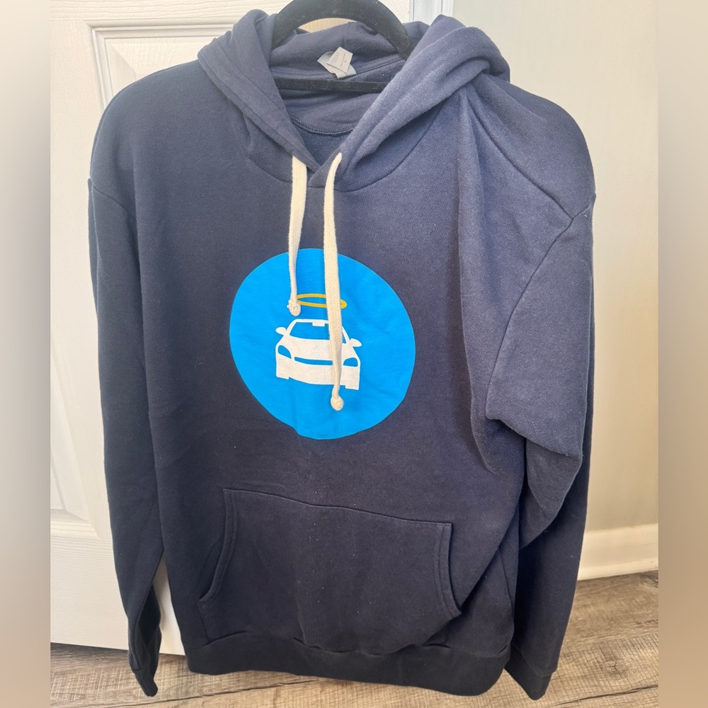 Carvana -Navy Blue - Hoodie- Large -Next Level Apparel